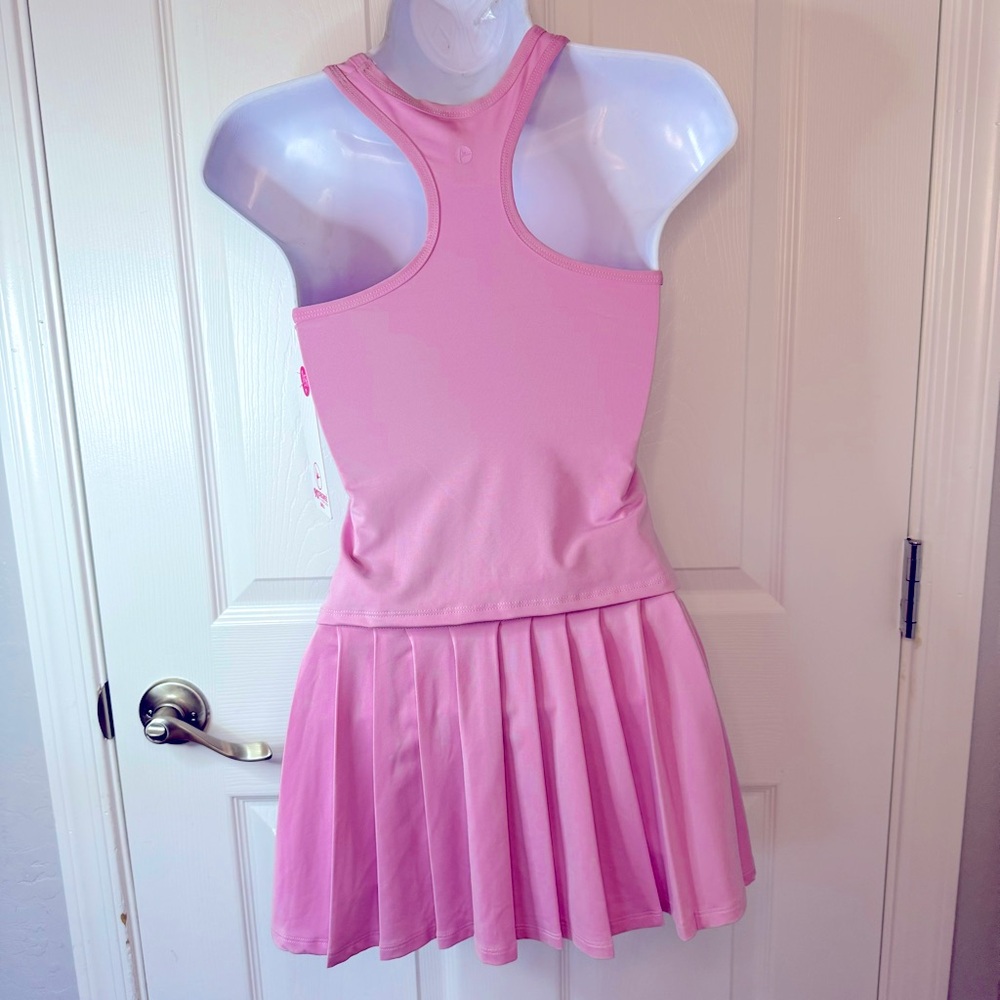 NWT 90 Degree by Reflex Girls Tennis skirt and Shirt L Size 12 - Picture 2 of 9
